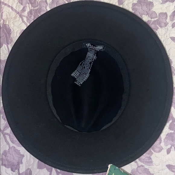 Zara black felt fedora - Picture 3 of 3